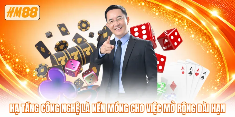 Hạ tầng công nghệ là nền móng cho việc mở rộng dài hạn Hạ tầng công nghệ là nền móng cho việc mở rộng dài hạn