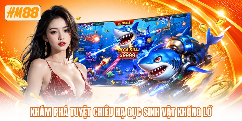 Khám phá tuyệt chiêu hạ gục sinh vật khổng lồ