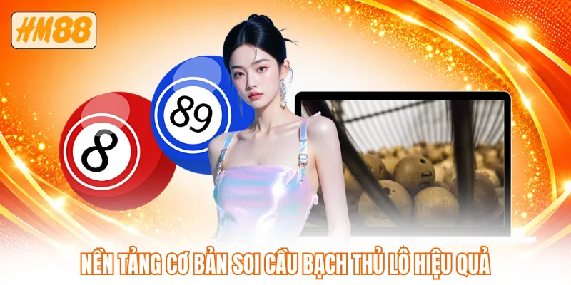Nền tảng cơ bản soi cầu bạch thủ lô hiệu quả Nền tảng cơ bản soi cầu bạch thủ lô hiệu quả